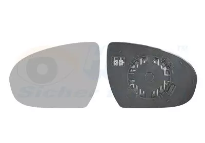 Spiegelglas, buitenspiegel VAN WEZEL 8264837)
