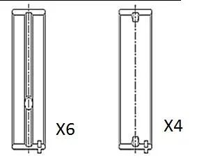 Krukaslager FAI AutoParts BM1044-STD)