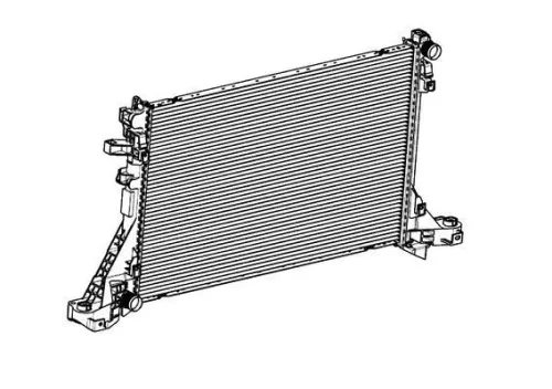 Radiator, motorkoeling MAHLE CR 2724 000P)