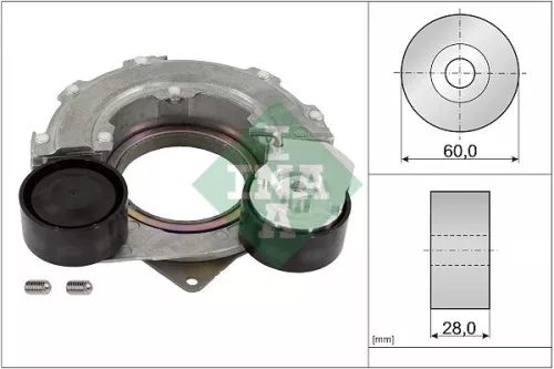 Riemspanner, V-geribbelde riem Schaeffler INA 534 0882 10)