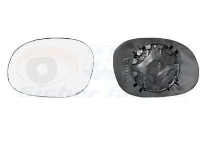 Spiegelglas, buitenspiegel VAN WEZEL 0925831)