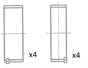 Drijfstanglager FAI AutoParts BB2069-030)