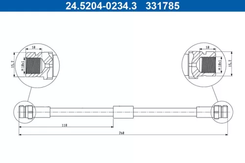 Remslang ATE 24.5204-0234.3)