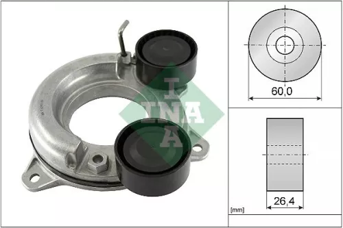 Riemspanner, V-geribbelde riem Schaeffler INA 534 0854 10)
