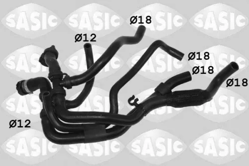 Radiatorslang SASIC 3404200)