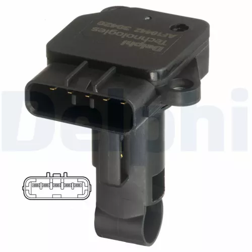 Luchtmassastroomsensor DELPHI AF10442-12B1)