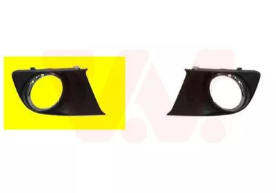 Ventilatierooster, bumper VAN WEZEL 0160594)