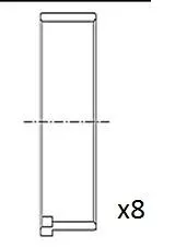Drijfstanglager FAI AutoParts BB2051-STD)