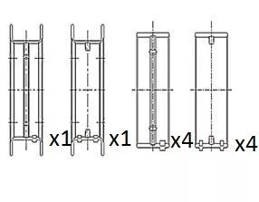 Krukaslager FAI AutoParts BM1040-STD)