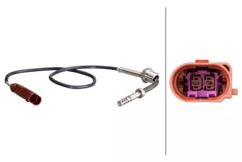 Sensor, uitlaatgastemperatuur HELLA 6PT 010 376-151)