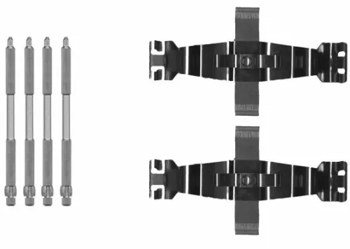 Accessoirekit, schijfremblokken TEXTAR 82542700)