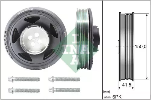 Riempoelieset, krukas Schaeffler INA 544 0129 20)