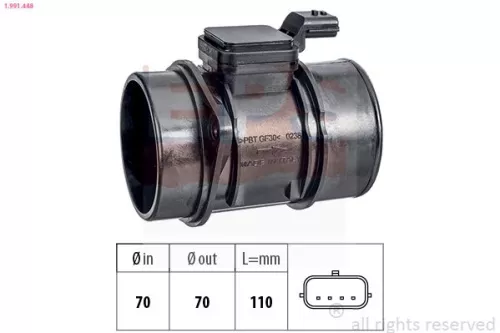 Luchtmassastroomsensor EPS 1.991.448)