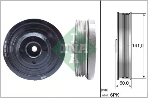 Riempoelie, krukas Schaeffler INA 544 0143 10)