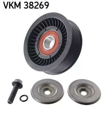 Ombuigings-/geleidingspoelie, V-geribbelde riem SKF VKM 38269)