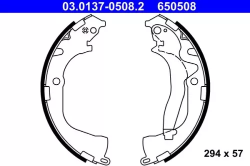 Remblokkenset ATE 03.0137-0508.2)