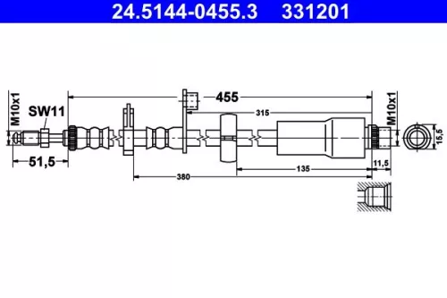 Remslang ATE 24.5144-0455.3)