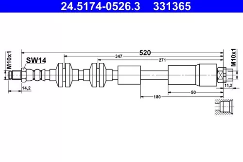 Remslang ATE 24.5174-0526.3)