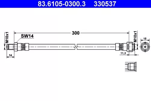 Remslang ATE 83.6105-0300.3)
