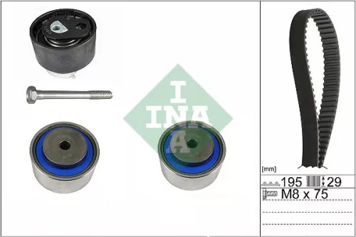Timing Belt Kit Schaeffler INA 530 0765 10)