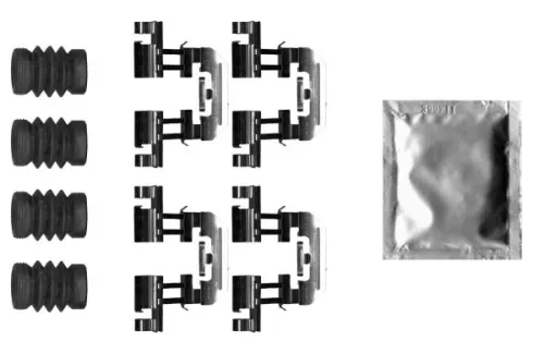 Accessoirekit, schijfremblokken TEXTAR 82542100)