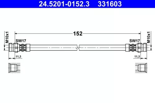 Remslang ATE 24.5201-0152.3)