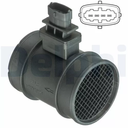 Luchtmassastroomsensor DELPHI AF10400-12B1)
