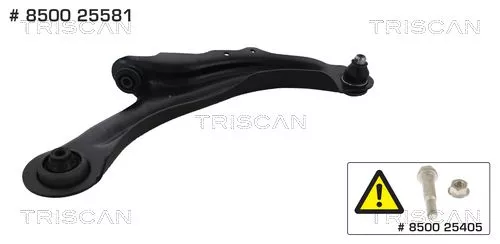 Control/Trailing Arm, wheel suspension TRISCAN 8500 25581)