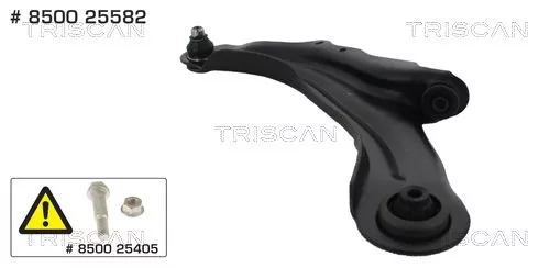 Control/Trailing Arm, wheel suspension TRISCAN 8500 25582)