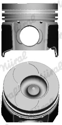Zuiger NÜRAL 87-101500-00)