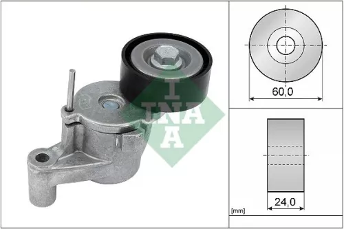 Riemspanner, V-geribbelde riem Schaeffler INA 534 0726 10)