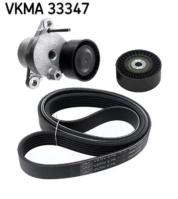 V-geribbelde riemset SKF VKMA 33347)