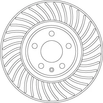 Remschijf TRW DF6950S)