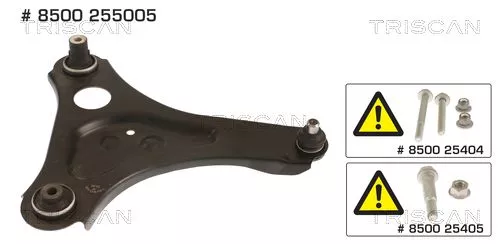Draagarm/achterwielophanging TRISCAN 8500 255005)