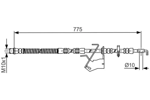 Remslang BOSCH 1 987 481 685)