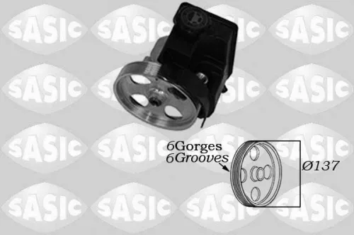 Hydraulische pomp, stuurinrichting SASIC 7070041)