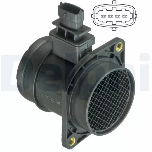 Mass Air Flow Sensor DELPHI AF10403-12B1)