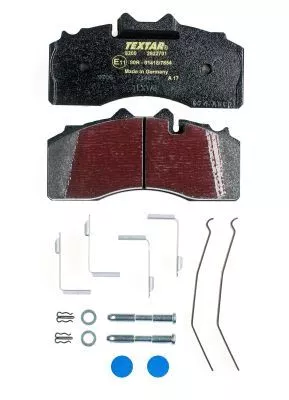 Remblokkenset, schijfrem TEXTAR 2922701)