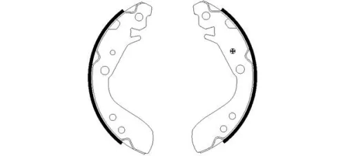 Remblokkenset TEXTAR 91060400)