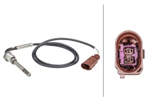 Sensor, uitlaatgastemperatuur HELLA 6PT 358 181-321)