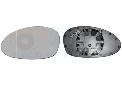 Spiegelglas, buitenspiegel VAN WEZEL 0657835)