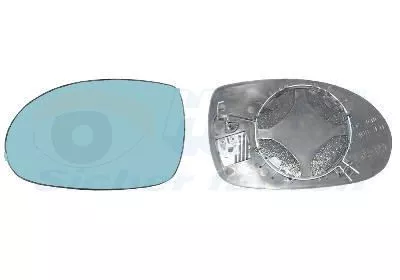 Spiegelglas, buitenspiegel VAN WEZEL 0961837)