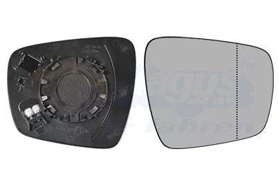 Spiegelglas, buitenspiegel VAN WEZEL 4424838)