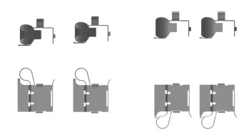 Accessoirekit, schijfremblokken TEXTAR 82556700)