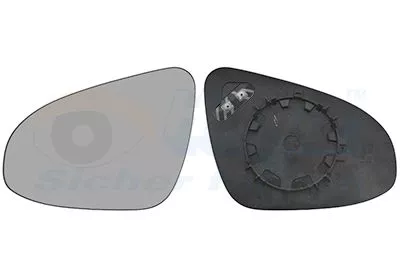 Spiegelglas, buitenspiegel VAN WEZEL 5437837)