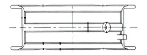 Krukaslagerset MAHLE 007 HS 21933 025)