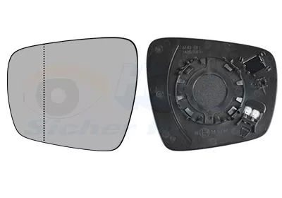 Spiegelglas, buitenspiegel VAN WEZEL 4424837)
