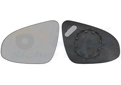 Spiegelglas, buitenspiegel VAN WEZEL 5437831)