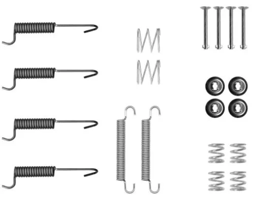 Accessoirekit, parkeerremblokken TEXTAR 97048400)