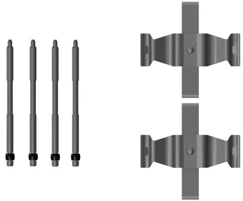 Accessoirekit, schijfremblokken TEXTAR 82555100)